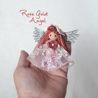 Angel Fairy - Rose gold, silver or gold