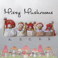 Fly Agaric mushroom Fairy Pixie