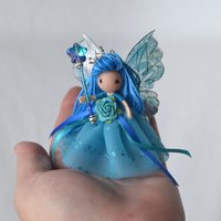 Pinocchio and Blue fairy doll set