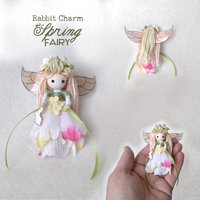 Easter/Ostara/Spring flower fairy doll