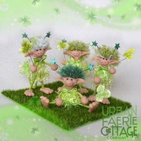 Handmade Good Luck Green Impling