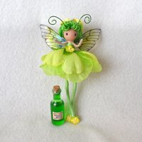 Leggy Absinthe Green fairy doll