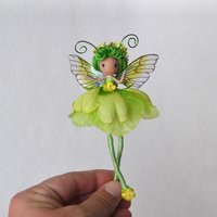 Leggy Absinthe Green fairy doll