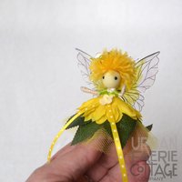 Spring Dandelion fairy doll