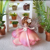 Fairytale Pastel flower fairy doll