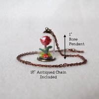 Fairy Rose cloche Terrarium