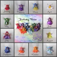 March Birthday flower Fairy - boy or girl doll