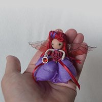 July Birthday Flower Fairy - boy or girl doll