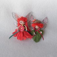 January Birthday flower Fairy - boy or girl doll