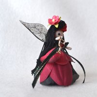 Red Wine fairy doll