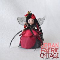 Red Wine fairy doll