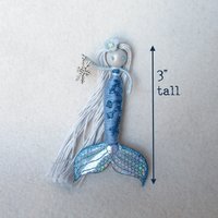 Frost Winter Blue Mermaid doll