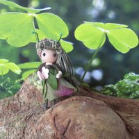 Handmade Snail fairy doll