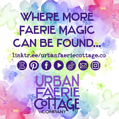 Purple fairy house Piggy Bank