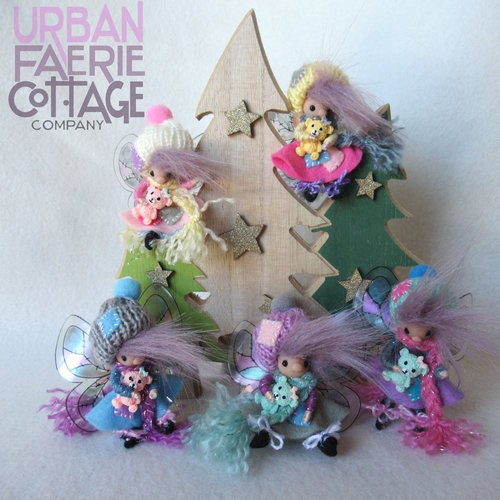 Fairy of the Month - January Patchwork Pixie