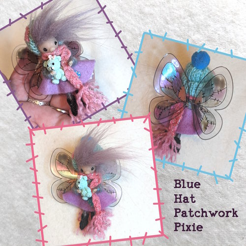 Fairy of the Month - January Patchwork Pixie