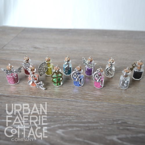Magical Fairy dust charm pendant