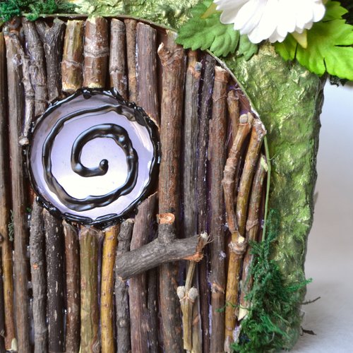 Fairy House Tissue Box Cover