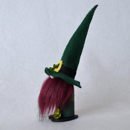Good Luck Irish Gnome Peg Dolls