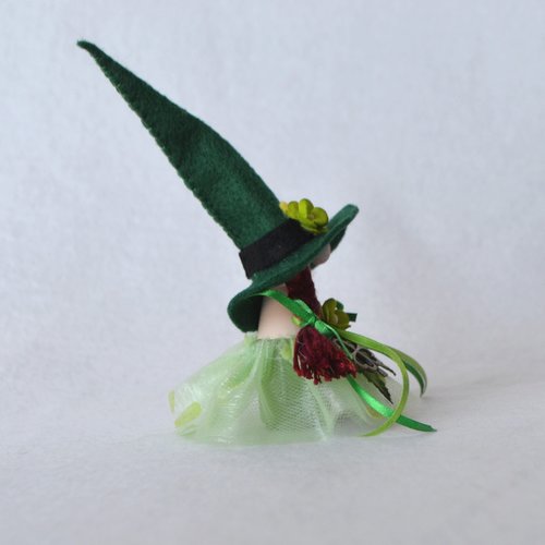 Good Luck Irish Gnome Peg Dolls