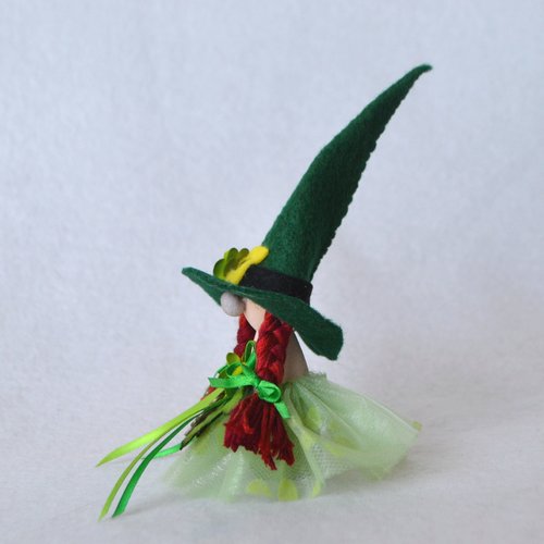 Good Luck Irish Gnome Peg Dolls