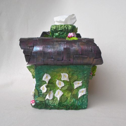 Fairy House Tissue Box cover