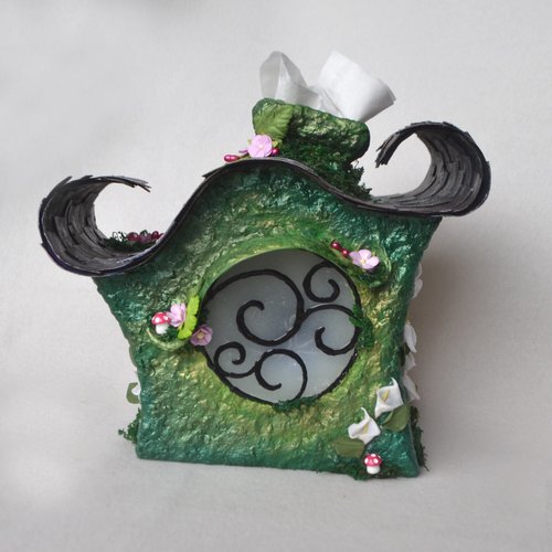 Fairy House Tissue Box cover