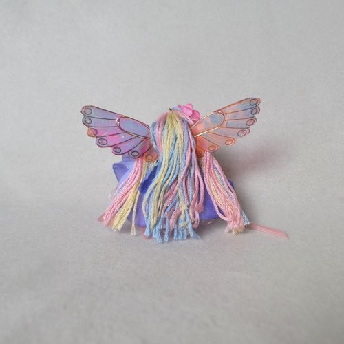 Pastel flower fairy doll