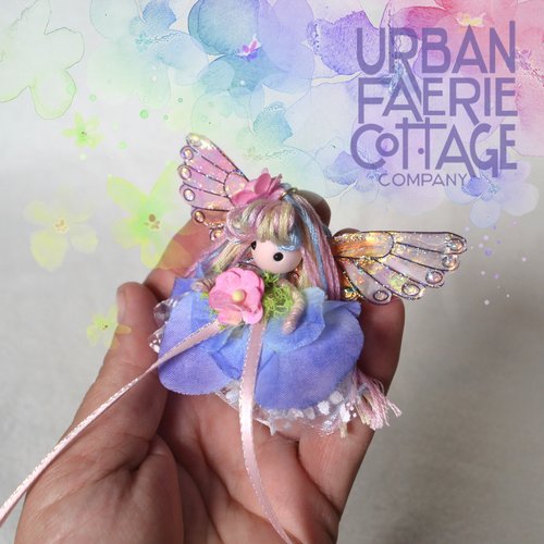 Pastel flower fairy doll