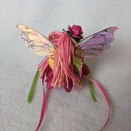 Mini Summer flower fairy doll