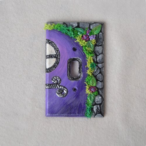 Fairy Door Light switch cover
