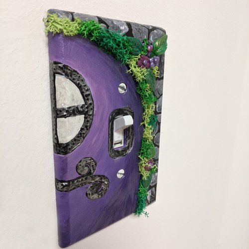 Fairy Door Light switch cover