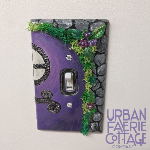 Fairy Door Light switch cover