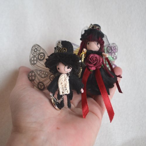 Steampunk Boy Fairy doll