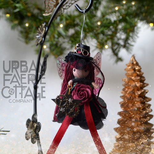 Girl Steampunk fairy doll