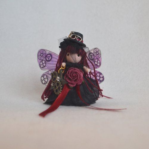 Girl Steampunk fairy doll