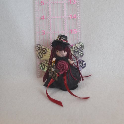 Girl Steampunk fairy doll