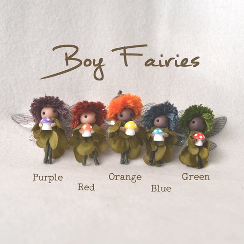 Mini Boy Forest Fairy Doll