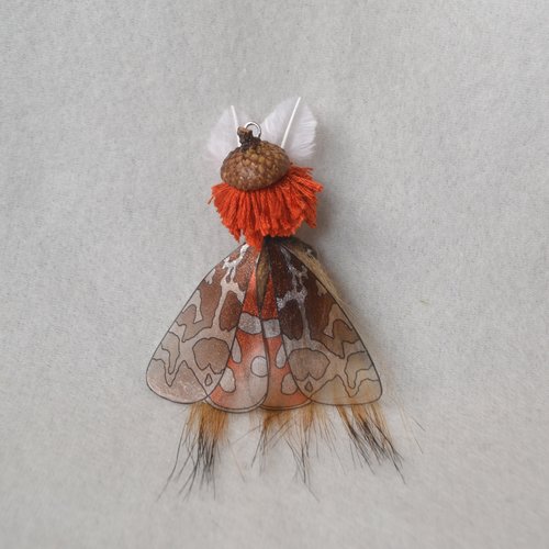 Boy Tiger Moth fairy doll