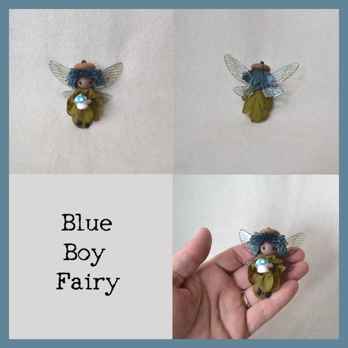 Mini Boy Forest Fairy Doll