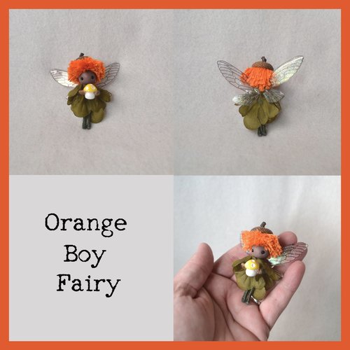 Mini Boy Forest Fairy Doll