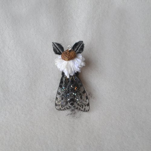 Boy Leopard Moth fairy doll