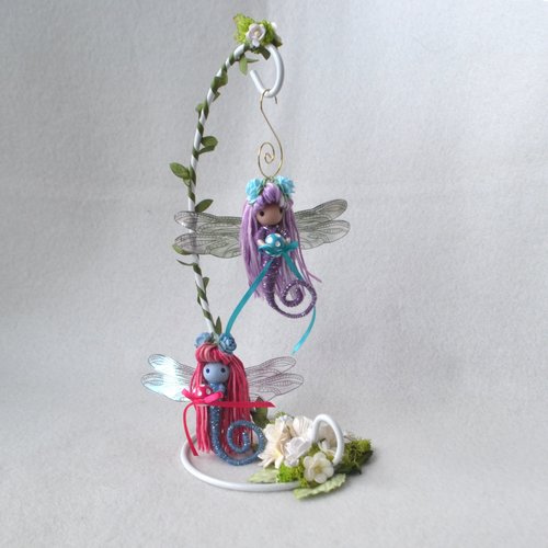 Dragonfly Fairy doll Ornament