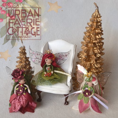 Christmas Fairy Doll tree ornament