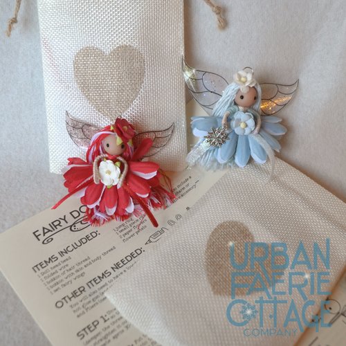 Winter Fairy doll craft kit