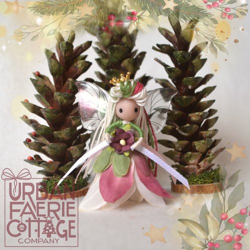 Christmas Princess Fairy Doll ornament