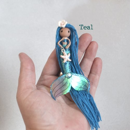 Pink fairy mermaid doll