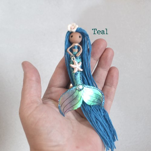 Tiny Mermaid Fairy ornament