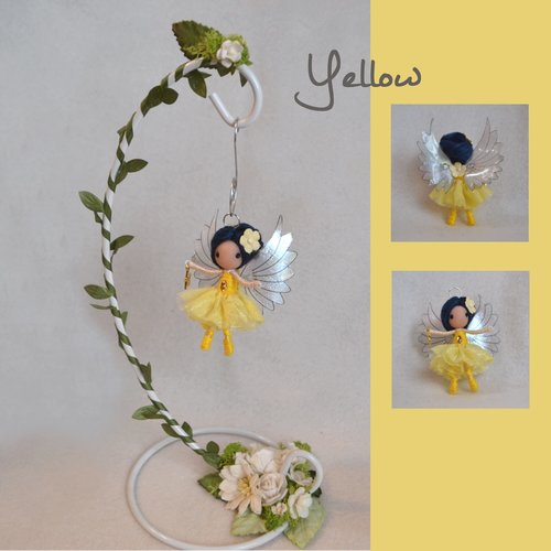 Ballerina flower fairy doll