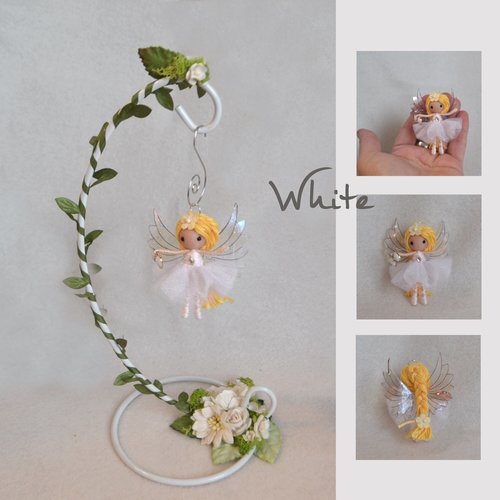 Ballerina flower fairy doll